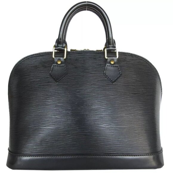 Auth LOUIS VUITTON Epi Alma Handbag black Epi Leather - Picture 1 of 12
